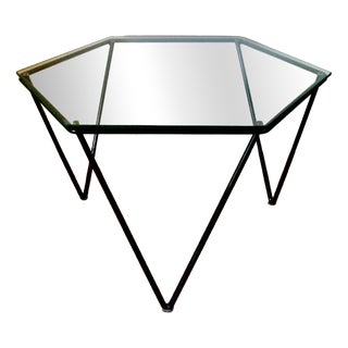 Coffee Table in Wrought Iron and Glass, Italy, 1960 For Sale