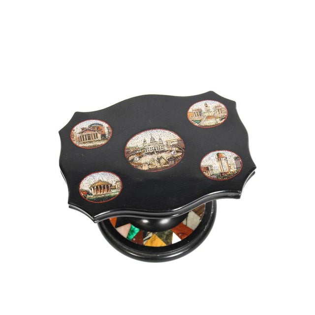 Italian Vatican Grand Tour Micro-Mosaic Marble Desk Weight, 19th Century For Sale - Image 11 of 18
