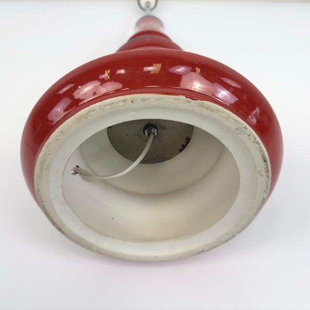 Ceramic 1970s Mid Century Modern German Table Lamp For Sale - Image 7 of 8