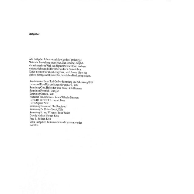 Sigmar Polke: Zeichnungen, Aquarelle, Skizzenbücher 1962-1988 For Sale In New York - Image 6 of 10