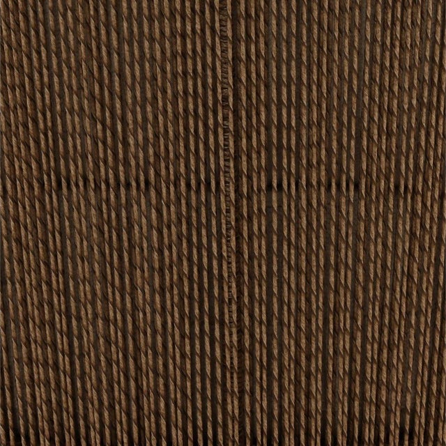 Rope Wrapped Teak Outdoor Chaise For Sale In Los Angeles - Image 6 of 6