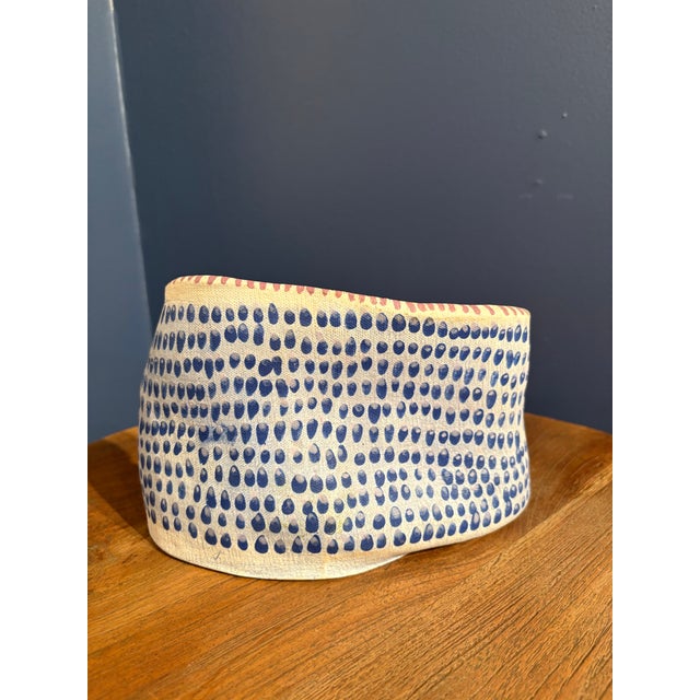 Barbara Beck 1980s Abstract Hand-Sculpted and Hand-Painted Porcelain Sculpture For Sale - Image 4 of 9