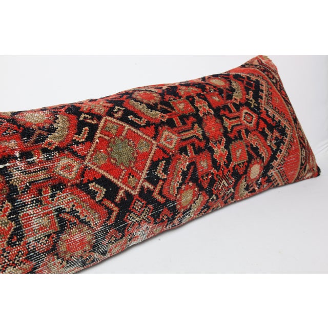 Antique Persian Rug Pillow Cushion Cover -16'' X 47'' For Sale - Image 9 of 10