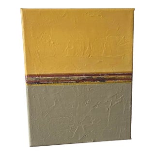 Sunset Abstract Acrylic Painting For Sale