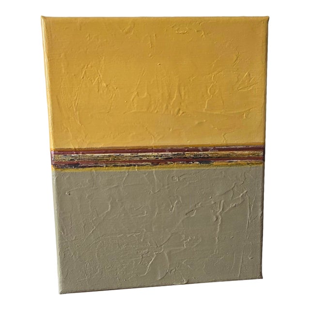 Sunset Abstract Acrylic Painting For Sale