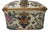 Vintage Famille Rose Enamel Flower Bird Rectangular Porcelain Box For Sale - Image 12 of 13