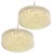 Murano Glass Tubes Chandeliers, 1980s, Set of 2 For Sale