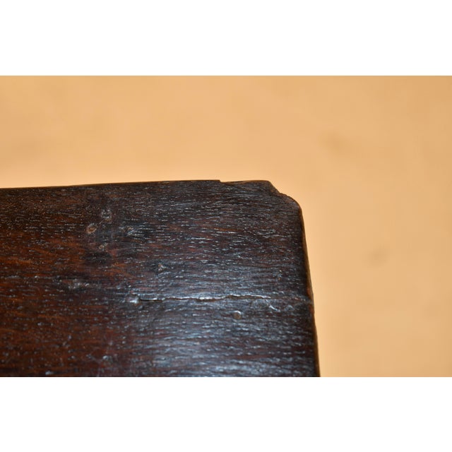 17th Century English Oak Lowboy For Sale - Image 10 of 12