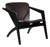 Butterfly Lounge Chairs in Black Beech and Full Grain Leather by Hans J. Wegner for Getama, 2000s For Sale