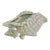 Vintage White Ceramic Conch Shell Planter For Sale