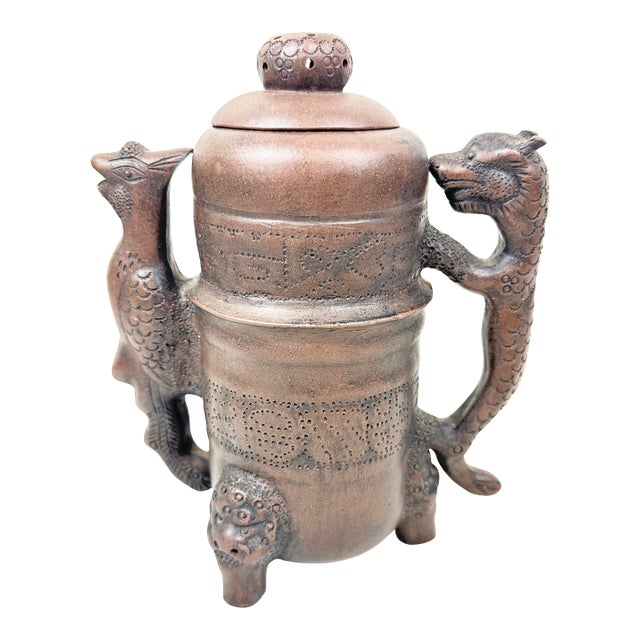 Vintage Chinese Incense Holder For Sale