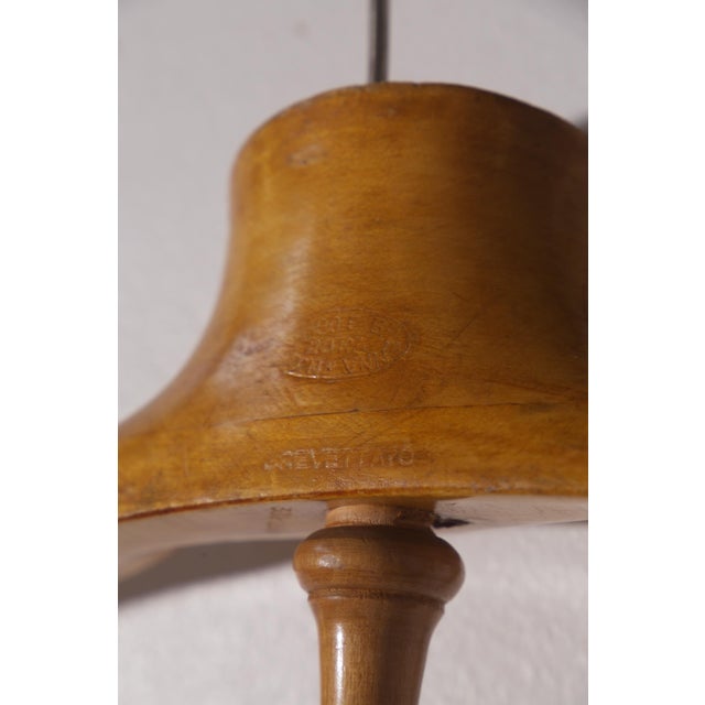 Brown Vintage Italian Coat Hangers, 1954, Set of 4 For Sale - Image 8 of 15