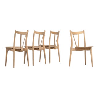 PP51/3 V Chairs attributed to Hans J. Wegner for PP Mobler, Denmark, 1988, Set of 4 For Sale