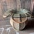 1970s Italian Bamboo Flower Table with Glass Top, 1970s For Sale - Image 5 of 10