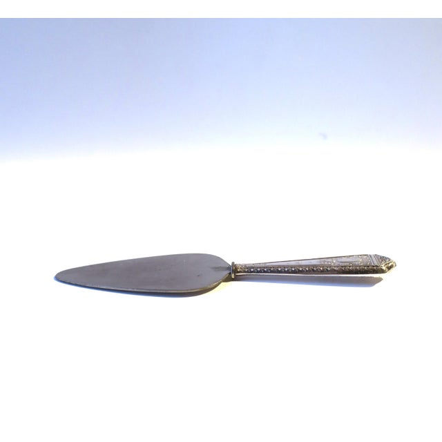Silver Sterling Silver Appetizer Spreader For Sale - Image 8 of 9