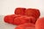 Red Camaleonda Sofa by Mario Bellini for B&B Italia, 1970s, Set of 3 For Sale - Image 8 of 16