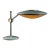 Space Age Adjustable "Model 2008" Flying Saucer Desk Lamp in Blue by Dazor For Sale