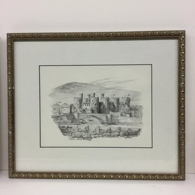 Lithograph Castle Charcoals Brian Lewis - A Pair For Sale - Image 4 of 11