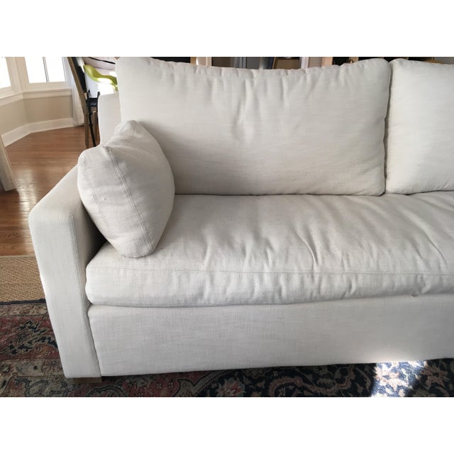 Restoration Hardware Belgian Track Arm Sofa Chairish