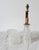 Glass Vintage Cut Crystal Boudoir Table Lamp W/ Matching Shade For Sale - Image 7 of 11