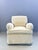Cream Velvet Armchair by Dessin Fournir, 2010s For Sale - Image 14 of 14