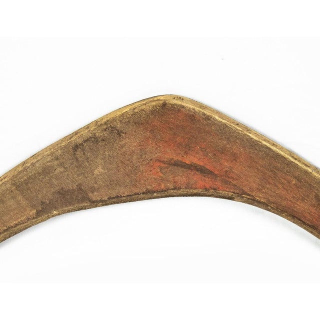 Hand-Made Vintage Boomerang, Australia, Mid-20th Century For Sale - Image 3 of 5