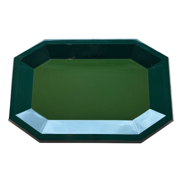 Large Jacques Tray- Green For Sale