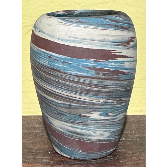 Arts & Crafts Arts & Crafts Niloak Cabinet Vase For Sale - Image 3 of 5