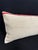 Turkish Hemp Pillow Cushion Natural Beige Red Cushion Cover 14x40 #30516 Enhance your home decor with our Kilim Pillow...