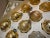Gold & Silver Glass Ornament, S/28 For Sale - Image 4 of 6