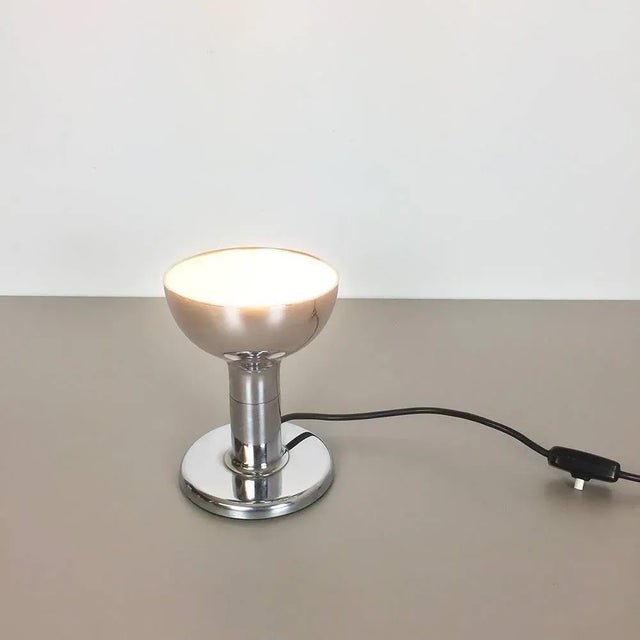 Modernist Chrome Table Light from Cosack Lights, Germany, 1970s For Sale - Image 4 of 7