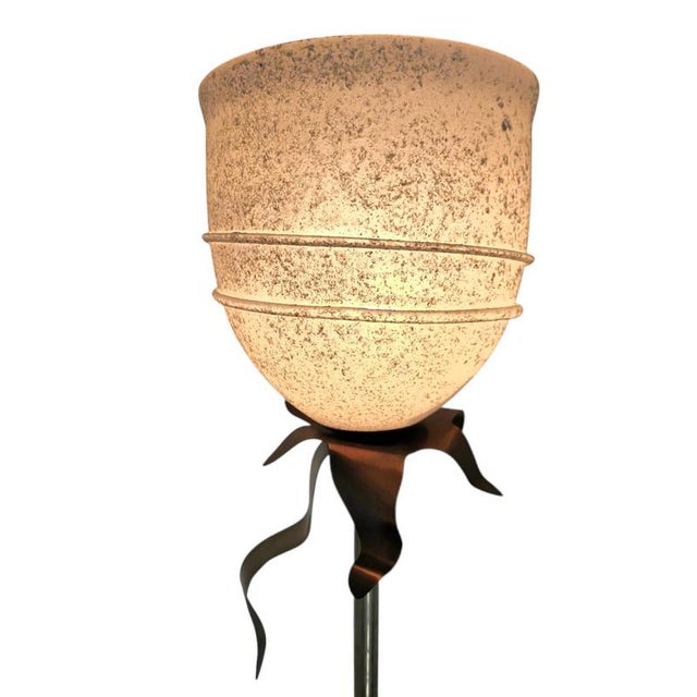 Bronze Floor Lamp by Tom Kater For Sale - Image 6 of 13