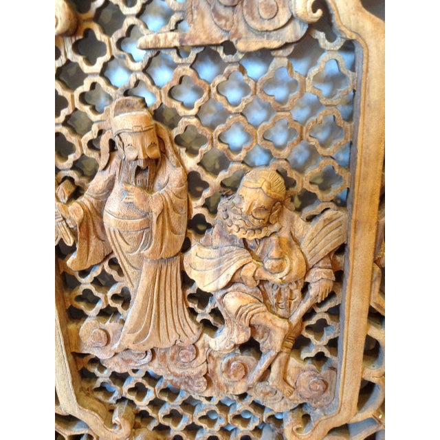 Chinese Carved Wall Panels a Pair Chairish