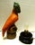 Rare Original Tiffin Art Deco Glass Parrot Lamp Circa 1930s For Sale - Image 13 of 13