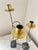 Contemporary Vintage Postmodern Krasen Candlesticks by Ehlén Johansson for Ikea, 1980s, Set of 3 For Sale - Image 3 of 13