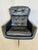 Mid-Century Danish Black Leather Swivel Chair from Dux For Sale - Image 3 of 18