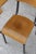 Wood School Desk Chair by Jacques Hitier for Mobilor, France, 1950s For Sale - Image 7 of 9