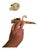 Vintage Y2k Fitz and Floyd Holiday Swan Christmas Salt and Pepper Shakers For Sale - Image 11 of 12