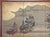 "Dancing Kimono Beauties", C. 1960s Shōwa Era Yamato-E Style Painted Byobu Screen For Sale - Image 4 of 18