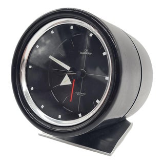Vintage Space Age Electronic 6 Jewels Table Clock from GARANT, 1960s For Sale