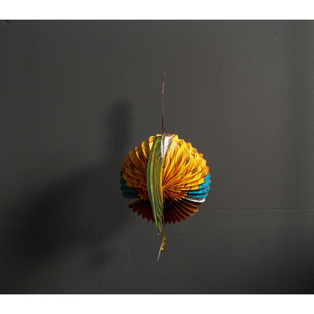 Paper Rooster Lantern, West Germany, 1960s For Sale - Image 11 of 14