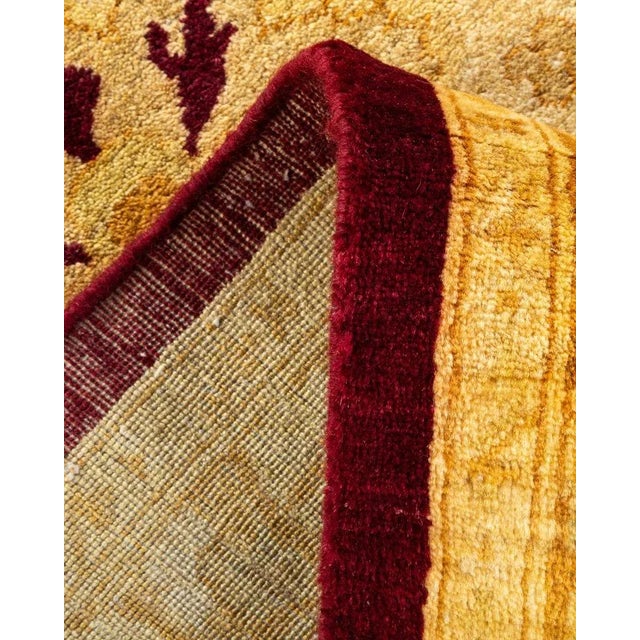 Mogul, One-of-a-Kind Hand-Knotted Area Rug in Ivory, 8' 3" x 9' 10" For Sale In New York - Image 6 of 8