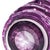 Purple Tom Philabaum Signed Large Hand-Built Glass Vase For Sale - Image 8 of 8