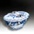 Antique Late 18th Century French Rouen Faience Spice Box with Pewter Mounts For Sale - Image 6 of 8