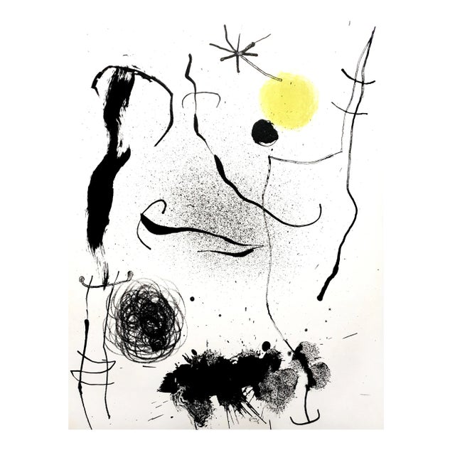 Early 21st Century Joan Miro - Original Colorful Lithograph 1964 For Sale - Image 5 of 6