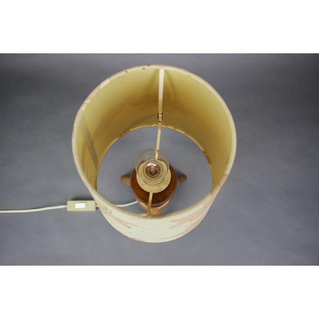 Mid-Century ULUV Wooden Table Lamp, Czechoslovakia, 1960s For Sale - Image 3 of 11