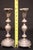 Antique Polish Silver-Plated Shabbat Candlesticks – Signed Norblin & Co., Warsaw For Sale - Image 9 of 9