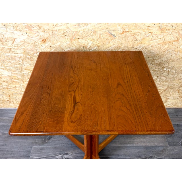 Vintage Teak Table from Oddense Maskinsnedkeri, 1970s For Sale - Image 3 of 13