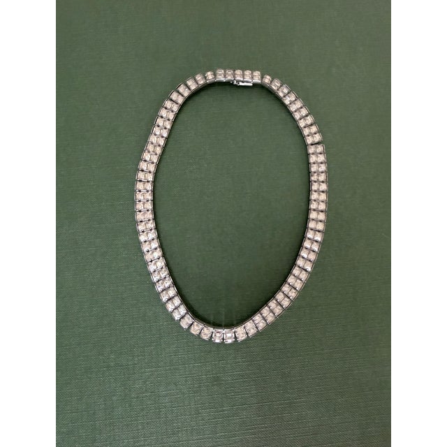 A classic art deco necklace straight from the Great Gatsby era. Art Deco line tennis style necklace is classic and will...