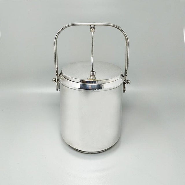 Metal Ice Bucket from Macabo, Italy, 1960s For Sale - Image 7 of 7
